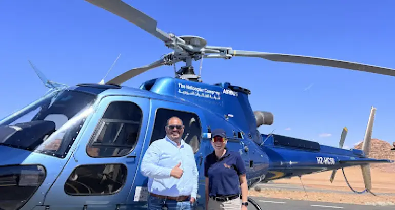 Thrilling Helicopter Tour AlUla
